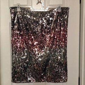 Forever21 Sequin pencil skirt